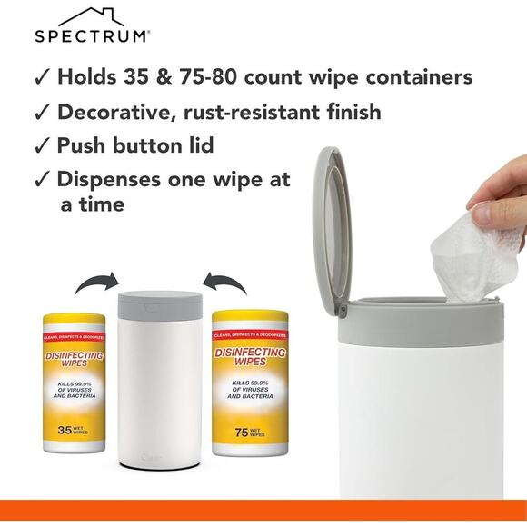 Spectrum Diversified Decorative Refillable Wet Dispenser for Household Stylis - Picture 4 of 10